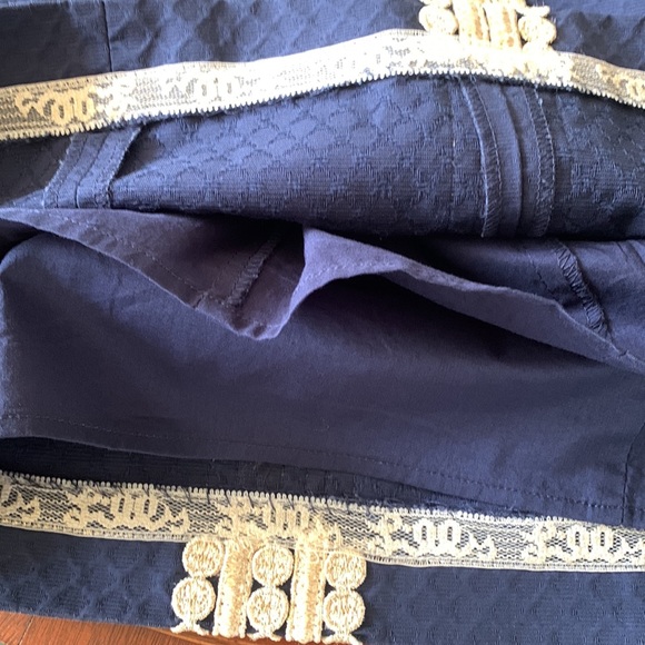 Lilly Pulitzer Navy Shift Dress Size 2 Like New! - Picture 8 of 10